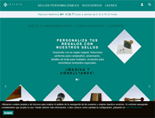 Tablet Screenshot of marcacioninfante.com